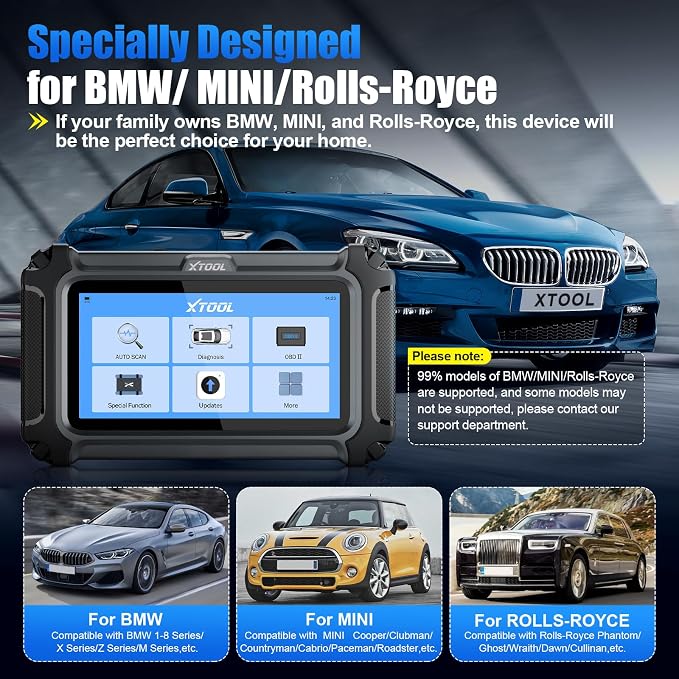 XTOOL IP500 for BMW OBD2 Scanner, Full Systems Bidirectional Scan Tool - Image 9