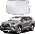 Econour Windshield Sun Shade for Toyota Highlander 2020-2025 Window Sun Visor by EcoNour