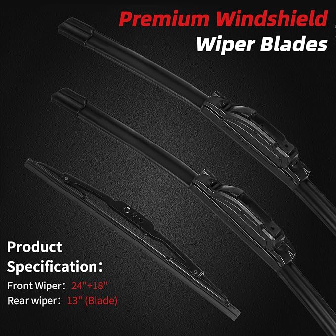 OTUAYAUTO Premium Windshield Wiper Blades - Image 2