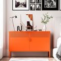 2 Door Accent Cabinet, 2-Tier Shelf, Music Studio by Washsemba