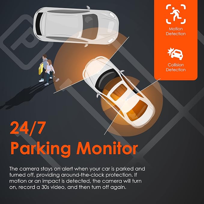 R4-4 Channel Dash Cam W/All Around 1080p Resolution, IR Night Vision, Parking - Image 7