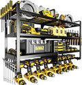 Large Power Tool Organizer Wall Mount, 4 Layers Heavy Duty Metal Loads 400lbs by POKIPO