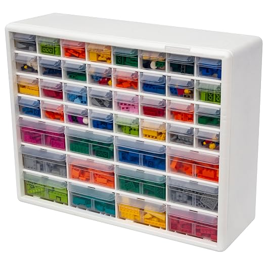 Akro-Mils 44-Drawer Plastic Drawer Storage Cabinet - Image 9