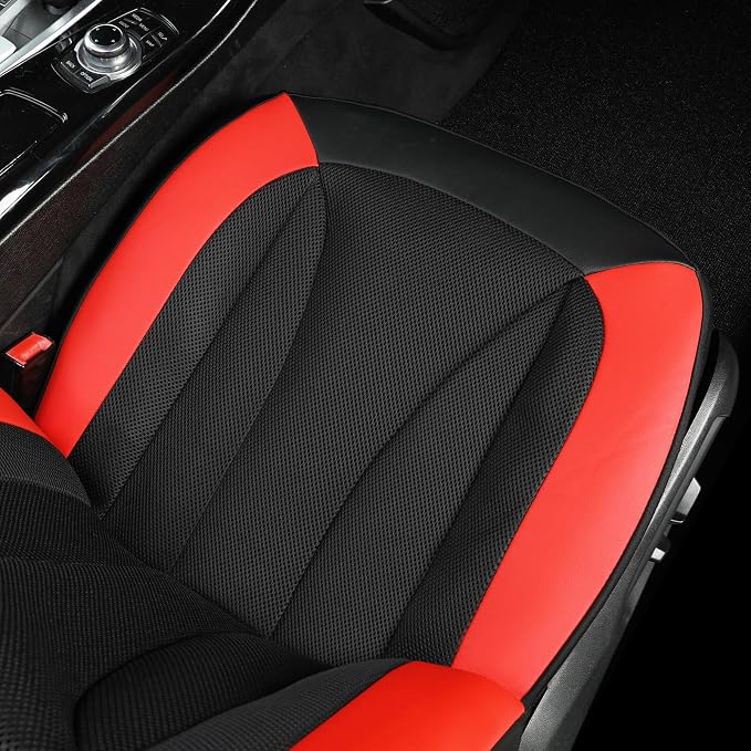 GIANT PANDA 2 Front Leather Car Seat Cover - Image 8
