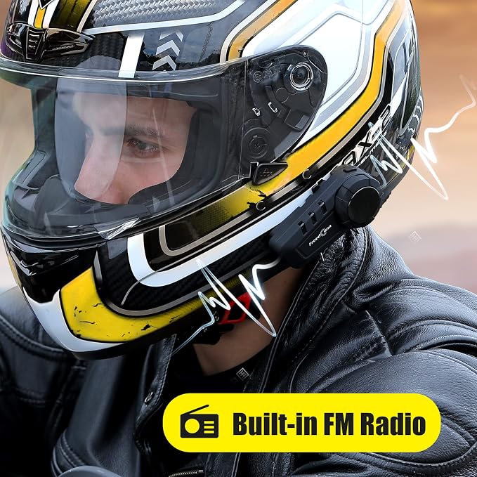 FreedConn KY PRO Motorcycle Helmet Bluetooth Headset, Motorcycle Communication - Image 4