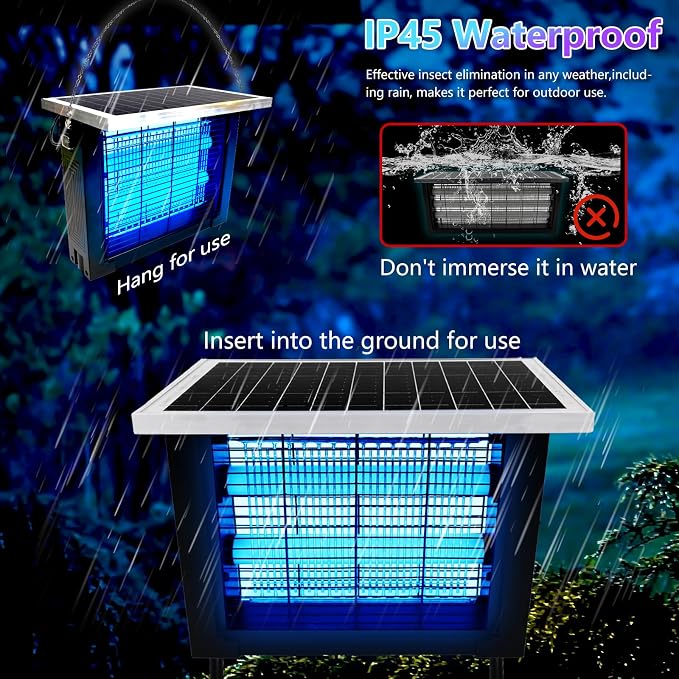 Powerful Solar Bug Zapper Outdoor - Image 4