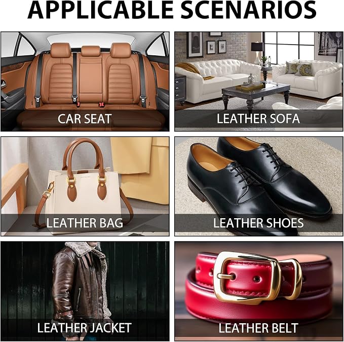 Leather Repair Kit, Car Seats, Jacket & Purse - Image 2