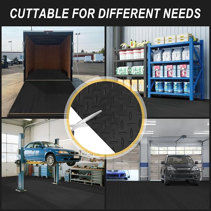 7.5x18 FT Garage Floor Mat, Flooring Roll - Image 8