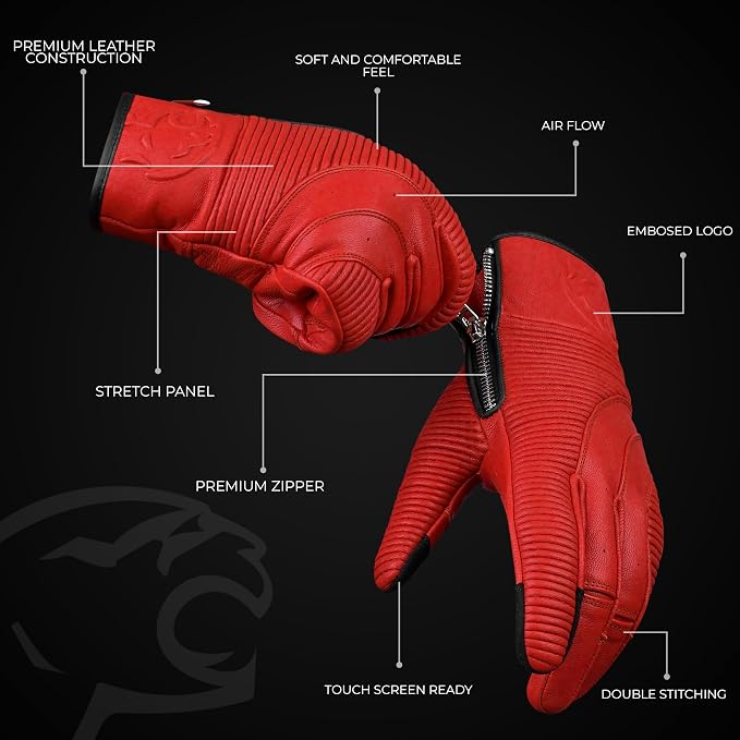 J.A.G. Motorcycle Gloves - Image 2