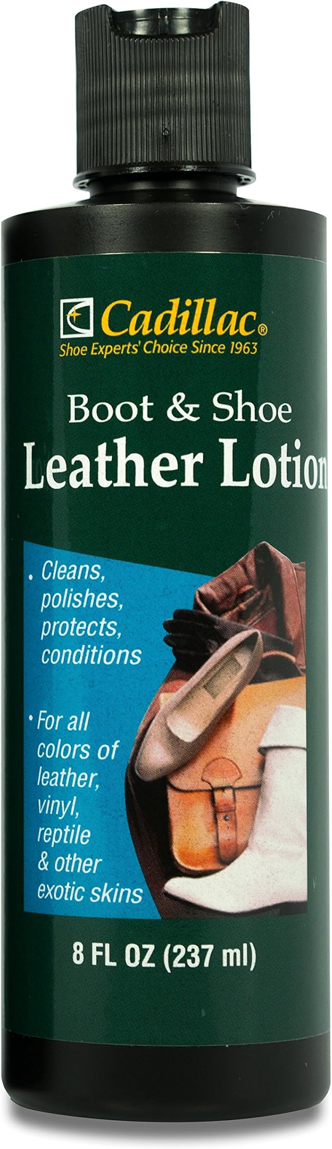 Cadillac Boot and Shoe Leather Lotion 8 Ounces by Cadillac