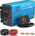 2000 Watt Inverter Pure Sine Wave DC 12V to 110V AC Power Inverters by LCYMW