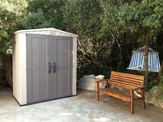 Keter Factor 6x3 Outdoor Storage Shed Kit-Perfect to Store Patio Furniture - Image 5