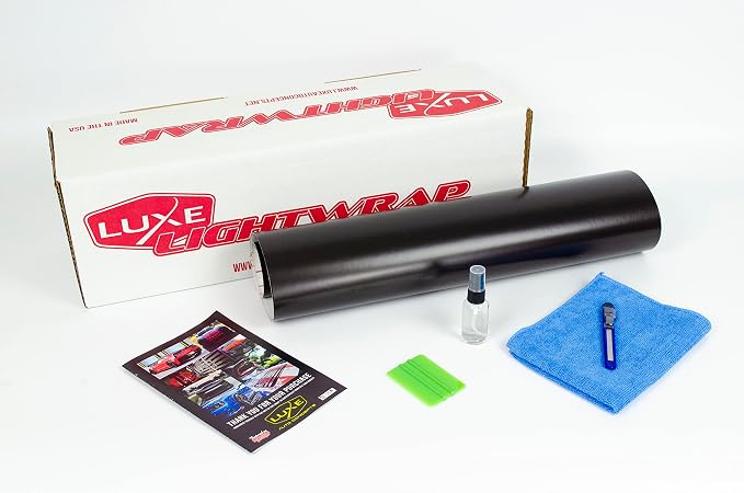 Luxe LightWrap Dark Smoke Stealth Universal Headlight Tail Light Tint Kit by LuxeAutoConcepts