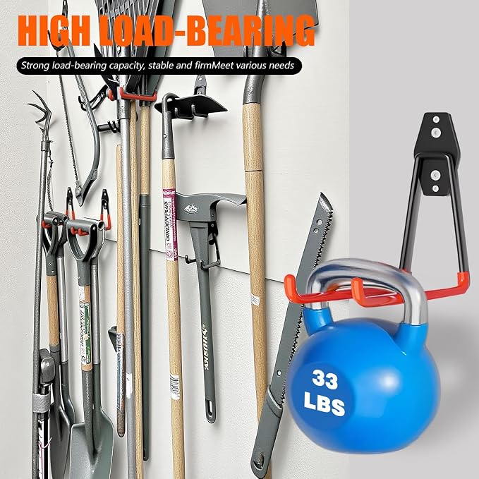 Heavy-Duty Garage Hooks -2 Pack Type medium J - Image 4