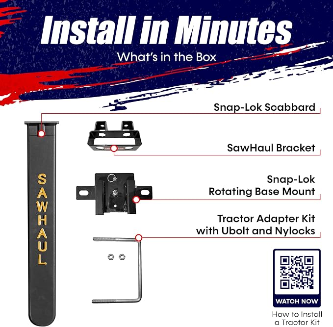 SawHaul Snap-Lok Universal Chainsaw Carrier Kit - Image 6