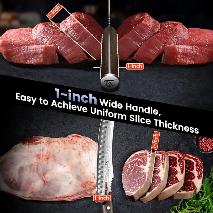 Butcher Knife Set, Breaking & Boning Knife, Japanese Style High Carbon Steel - Image 2
