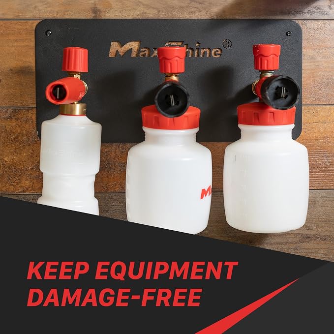Maxshine 1/4" Universal Quick Connect Foam Cannon Holder – Wall-Mounted - Image 5