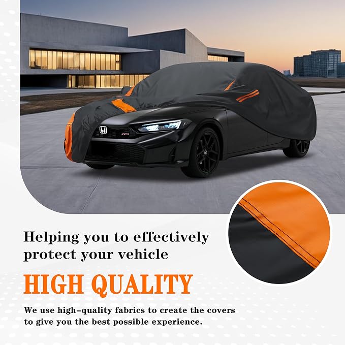 in Full Exterior Sedan Car Cover All Weather, Waterproof，UV Resistant, and - Image 5