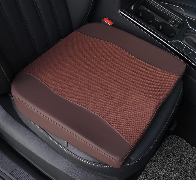 Car Seat Cushion, Comfort Memory Foam Car Cushions by LoftyAim
