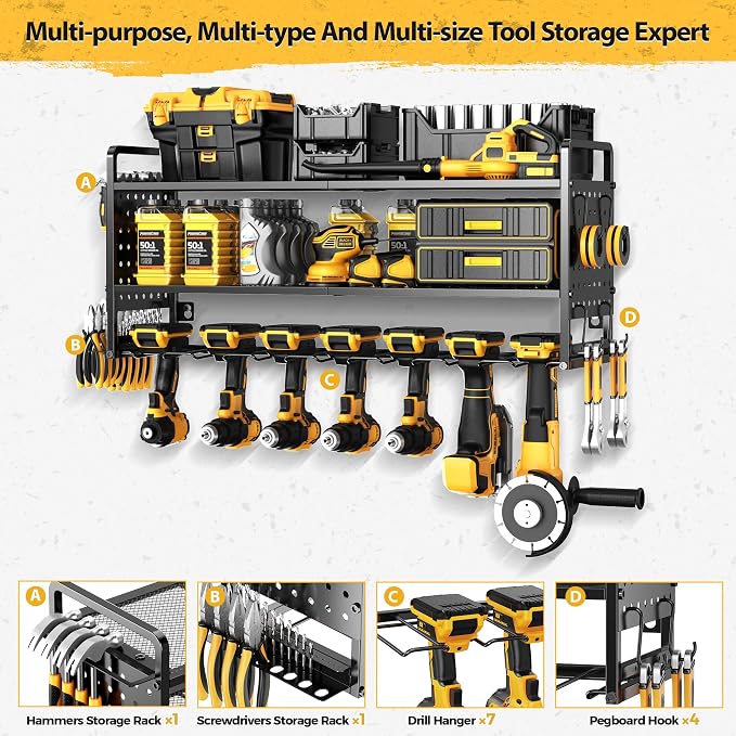 LBT Large Power Tool Organizer Wall Mount - Image 4