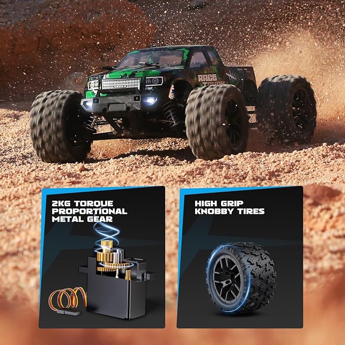 HAIBOXING 1:18 Scale All Terrain RC Car 18859, 36 KPH High Speed 4WD Electric - Image 2