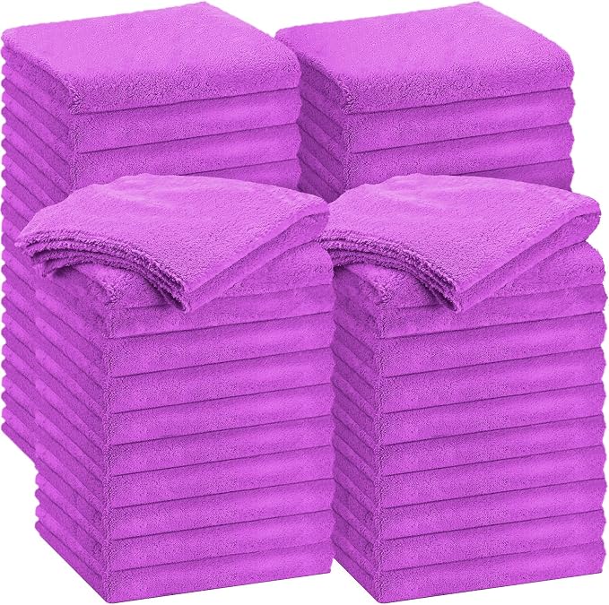 Shimeyao 30 Pcs Edgeless Microfiber Plush Towels by Shimeyao