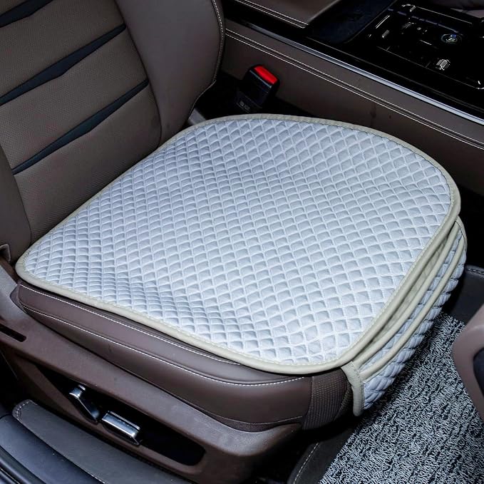 Cloth Car Seat Cover, Linen Bottom Car Seat Covers, Cooling Fabric Car Seat - Image 2