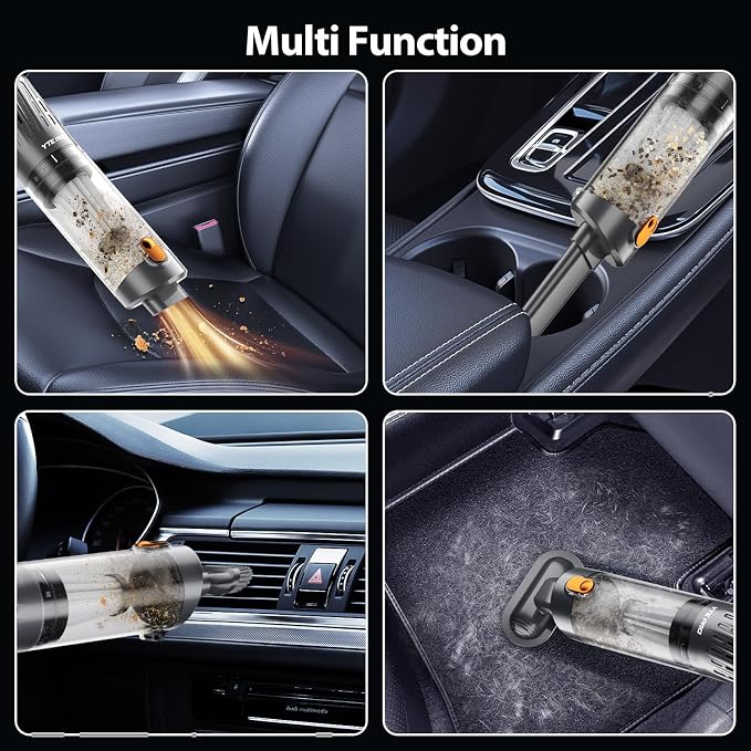 Handheld Vacuum Cordless 15000PA Car Vacuum 3-in-1 Hand Held Vacuums 1.1 Pounds - Image 5