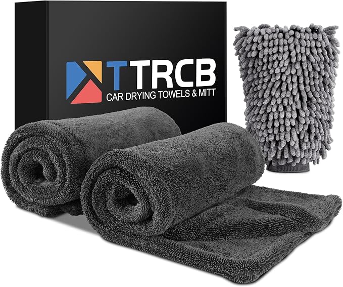 2 Pack Car Drying Towel, Microfiber Towels by TTRCB