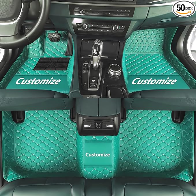 Custom Personalized Floor Mats for Cars，Luxury Full Coverage All Car Floor by Unknown