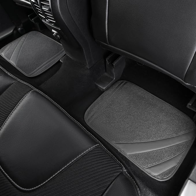 CAR PASS Car Floor Mats, Edge Leather Waterproof Car Mats - Image 5