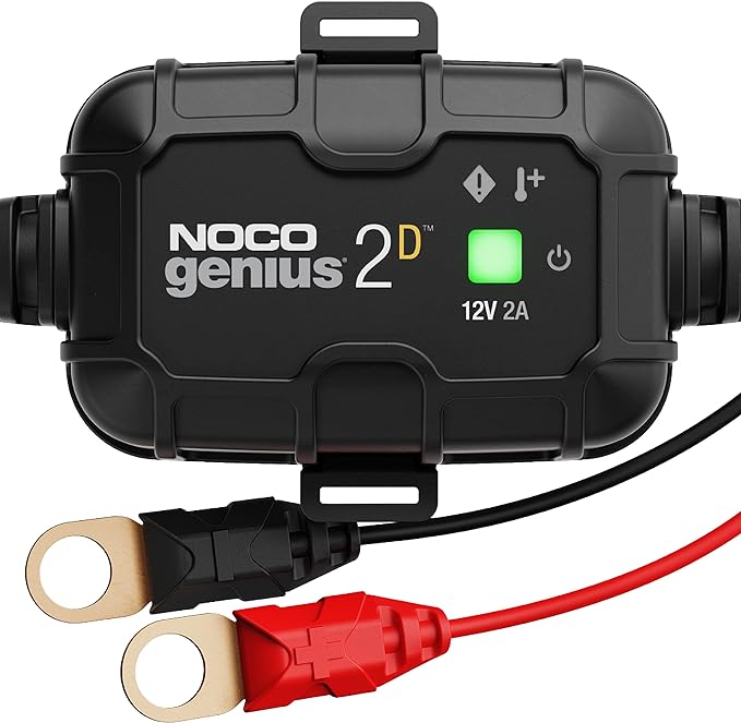 NOCO GENIUS2D: 2A 12V Smart Onboard Battery Charger by NOCO