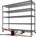 REIBII 73" H Storage Shelves Wire Shelving by REIBII