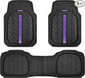 CAR PASS Tire Tread DeepDish Rubber Floor Mats by CARPASS