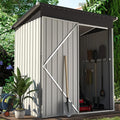 U-MAX 5' x 3' Outdoor Metal Storage Shed, Steel Garden Shed by U-MAX