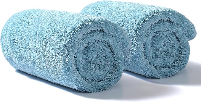 JOYMOOP Microfiber Towels for Cars, 2 Pack 35.4" x 23.6" Car Drying Towel by JOYMOOP