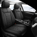 Pariitadin Leather Car Seat Covers Full Set, Waterproof Breathable Faux Leather by Pariitadin