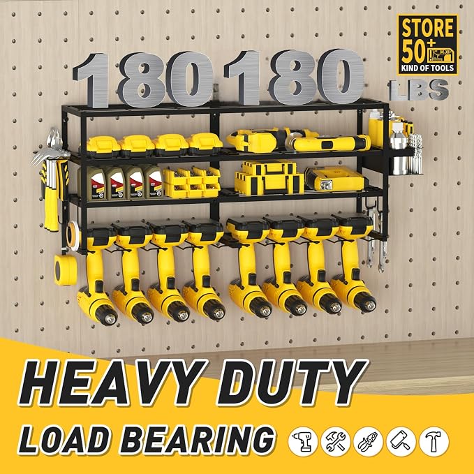 Large Power Tool Organizer Wall Mount - Image 3