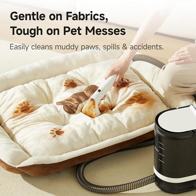 uwant Portable Carpet Cleaner 18Kpa Powerful Suction Spot Upholstery Cleaner - Image 3