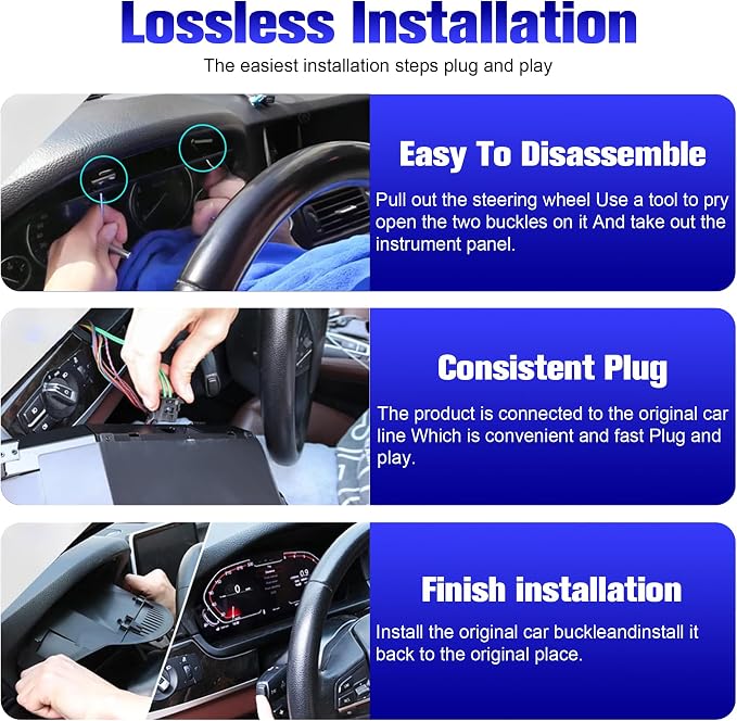 Speedometer Instrument for BMW F11 F18 2010-2017，12.3 inch Linux System - Image 2