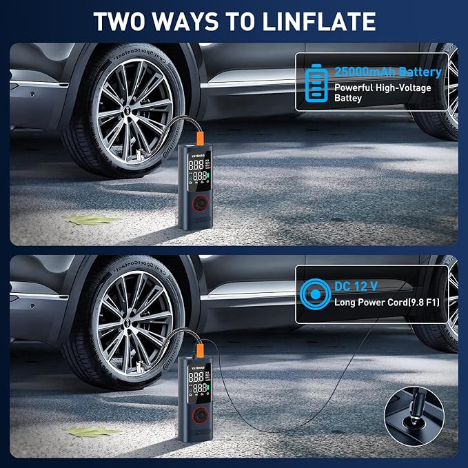 Tire Inflator Portable Air Compressor - Image 6