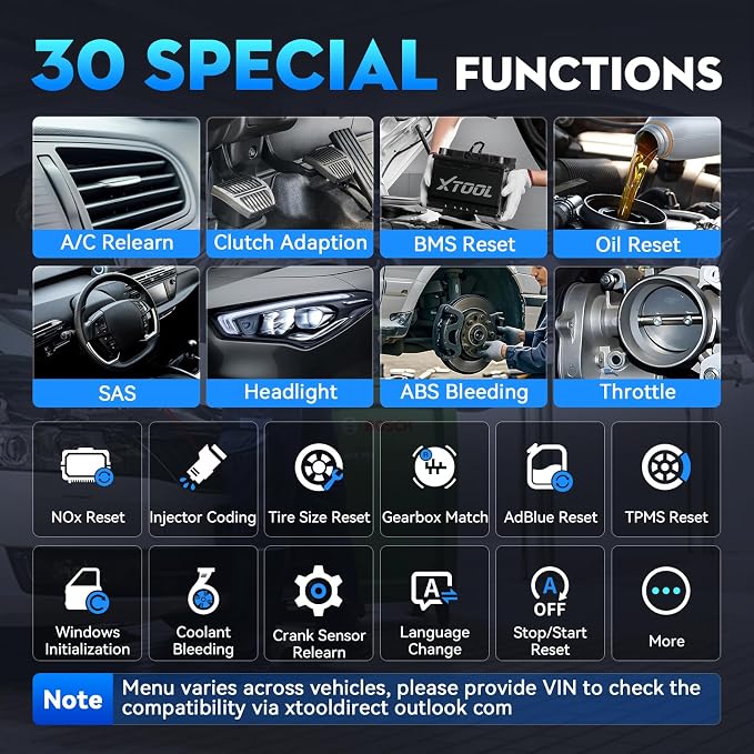XTOOL D6S OBD2 Scanner Diagnostic Tool, 2025 Car Scanner - Image 3