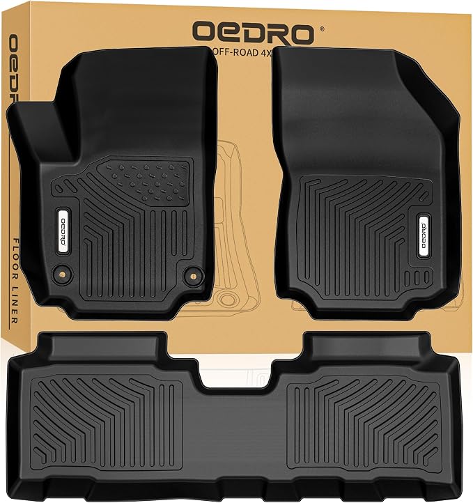 OEDRO Floor Mats Fit for 2018-2024 GMC Terrain & 2018-2024 Chevy Equinox by OEDRO
