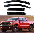 KPY Window Visor for 2019-2024 GMC Sierra Crew Cab & Chevrolet Chevy Silverado by KPYBizConnect