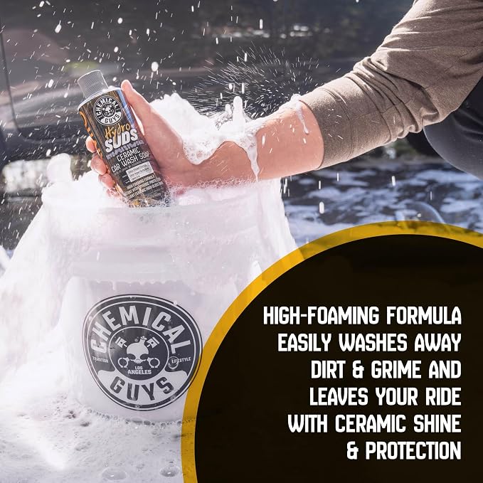 Chemical Guys HydroSuds Ceramic SiO2 Shine High Foaming Car Wash Soap - Image 2