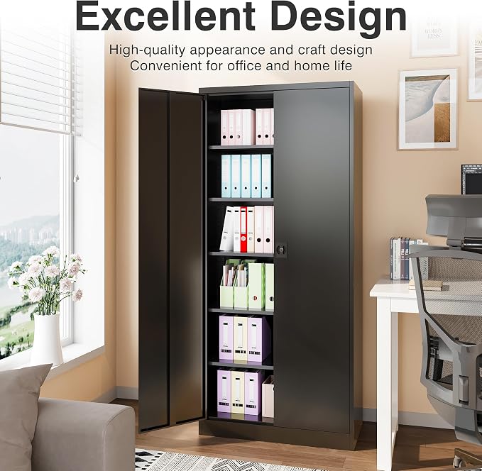 SISESOL Metal Storage Cabinet - Image 5