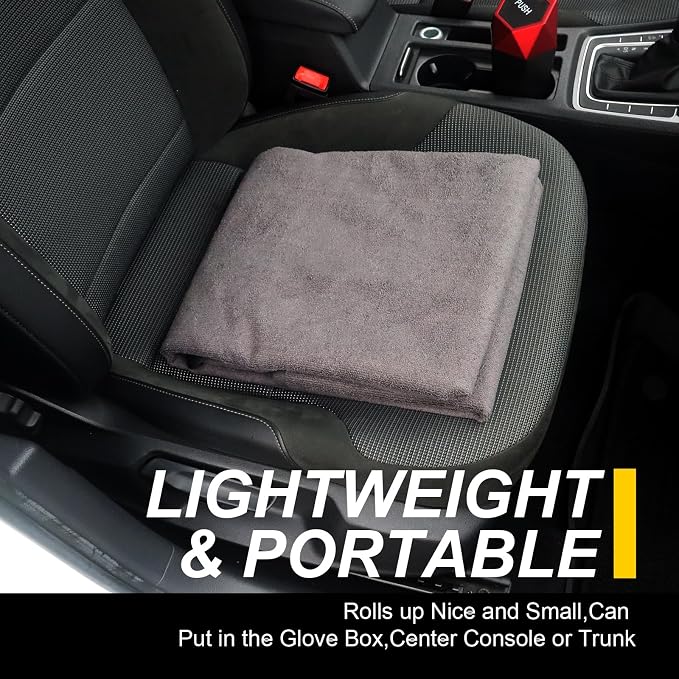 Back Seat Cover for Car Trucks Van SUV, Waterproof Rear Bench Towel Seat Covers - Image 8