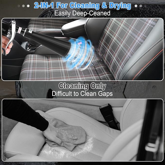 Air Blow Gun Car Detailing Dry Cleaning Gun High Pressure Cleaning Tool - Image 5