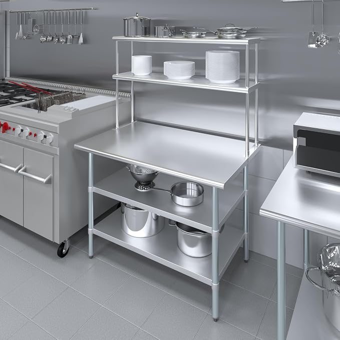 Amgood Stainless Steel Work Table - Image 5