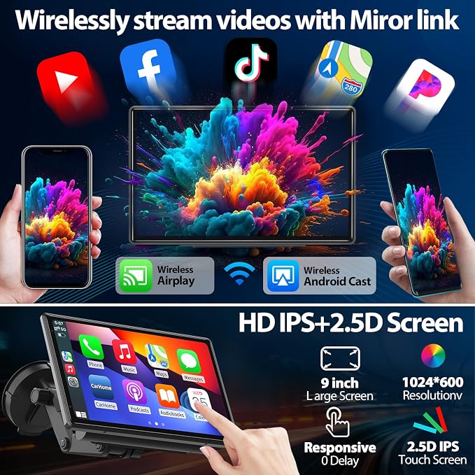 Wireless CarPlay Screen for Car - Image 5